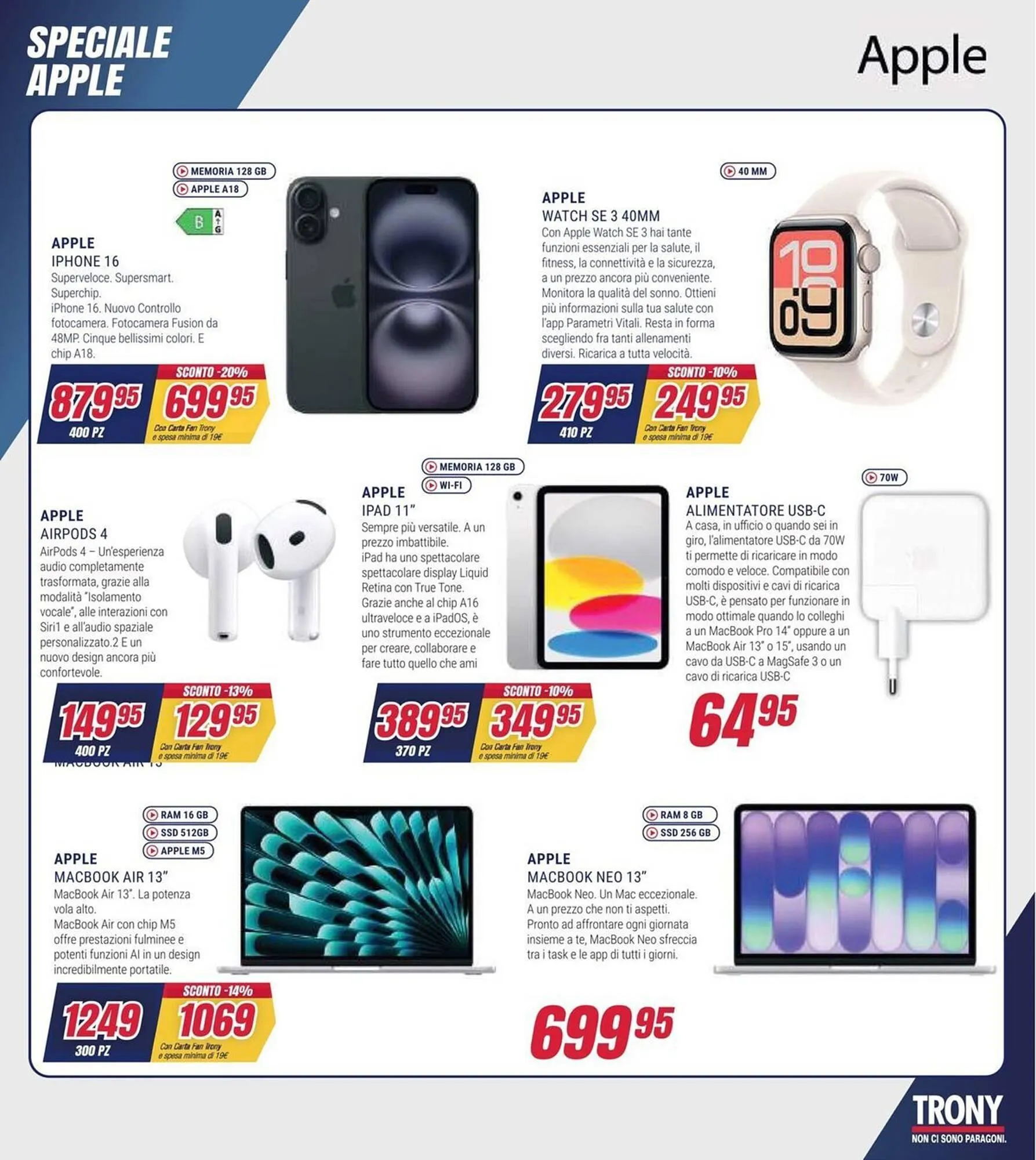 Volantino Trony da 28 aprile a 20 maggio di 2026 - Pagina del volantino 38