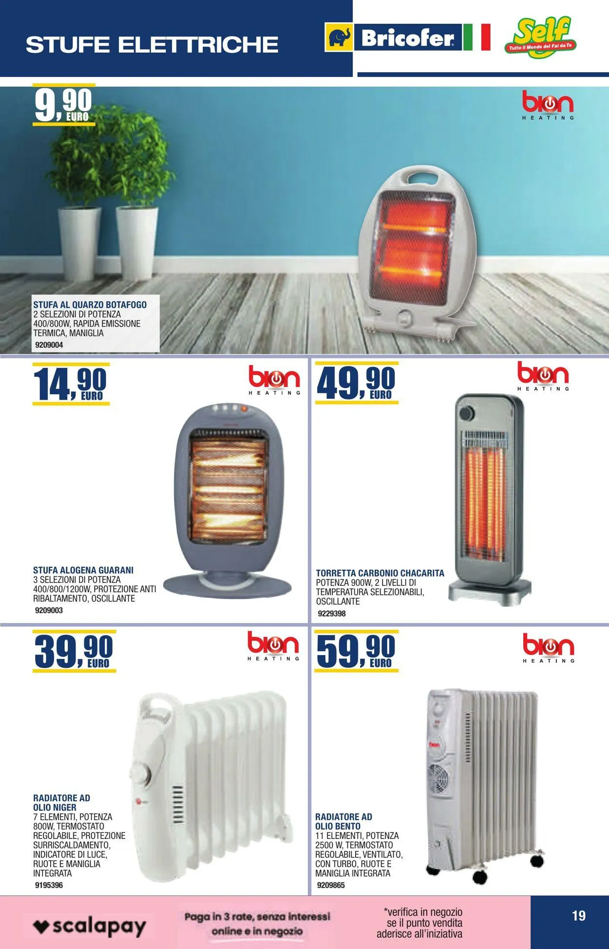 Bricofer - Roma Volantino attuale da 28 ottobre a 11 novembre di 2025 - Pagina del volantino 19