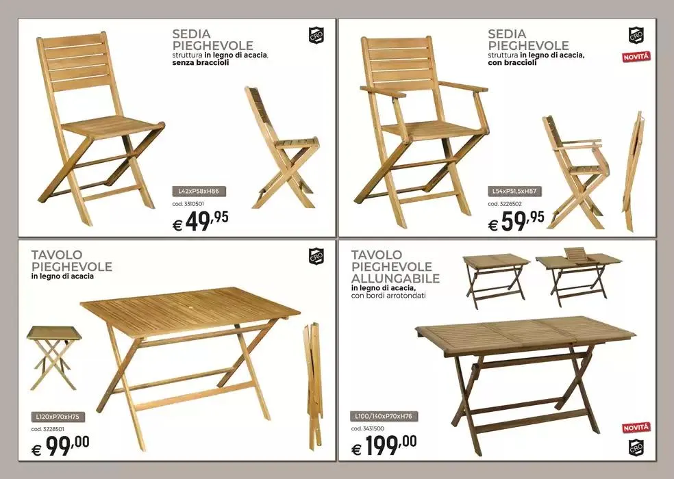 Arredo Giardino da 19 marzo a 22 settembre di 2025 - Pagina del volantino 22