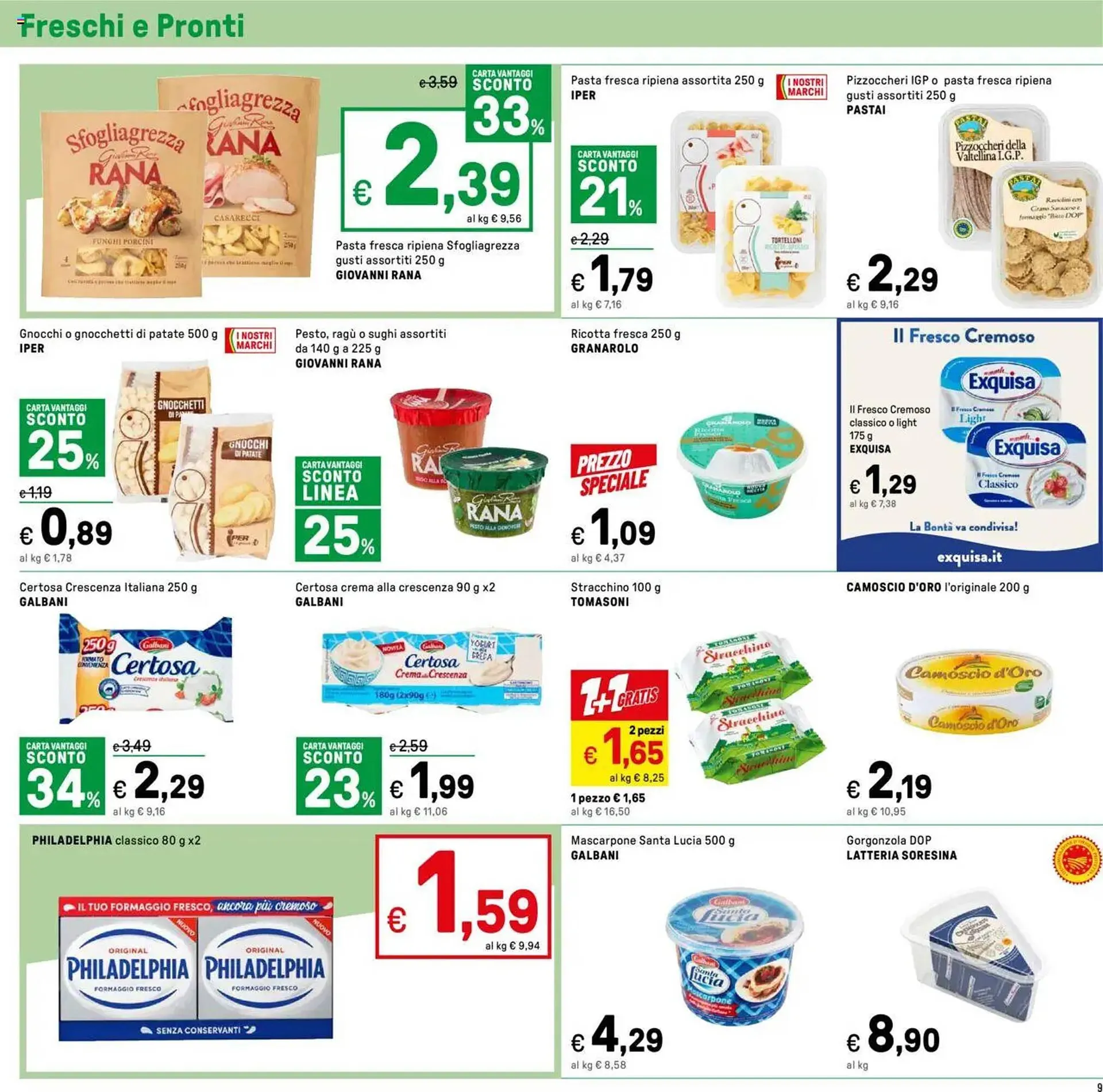 Volantino Iper La Grande da 3 gennaio a 12 gennaio di 2025 - Pagina del volantino 9