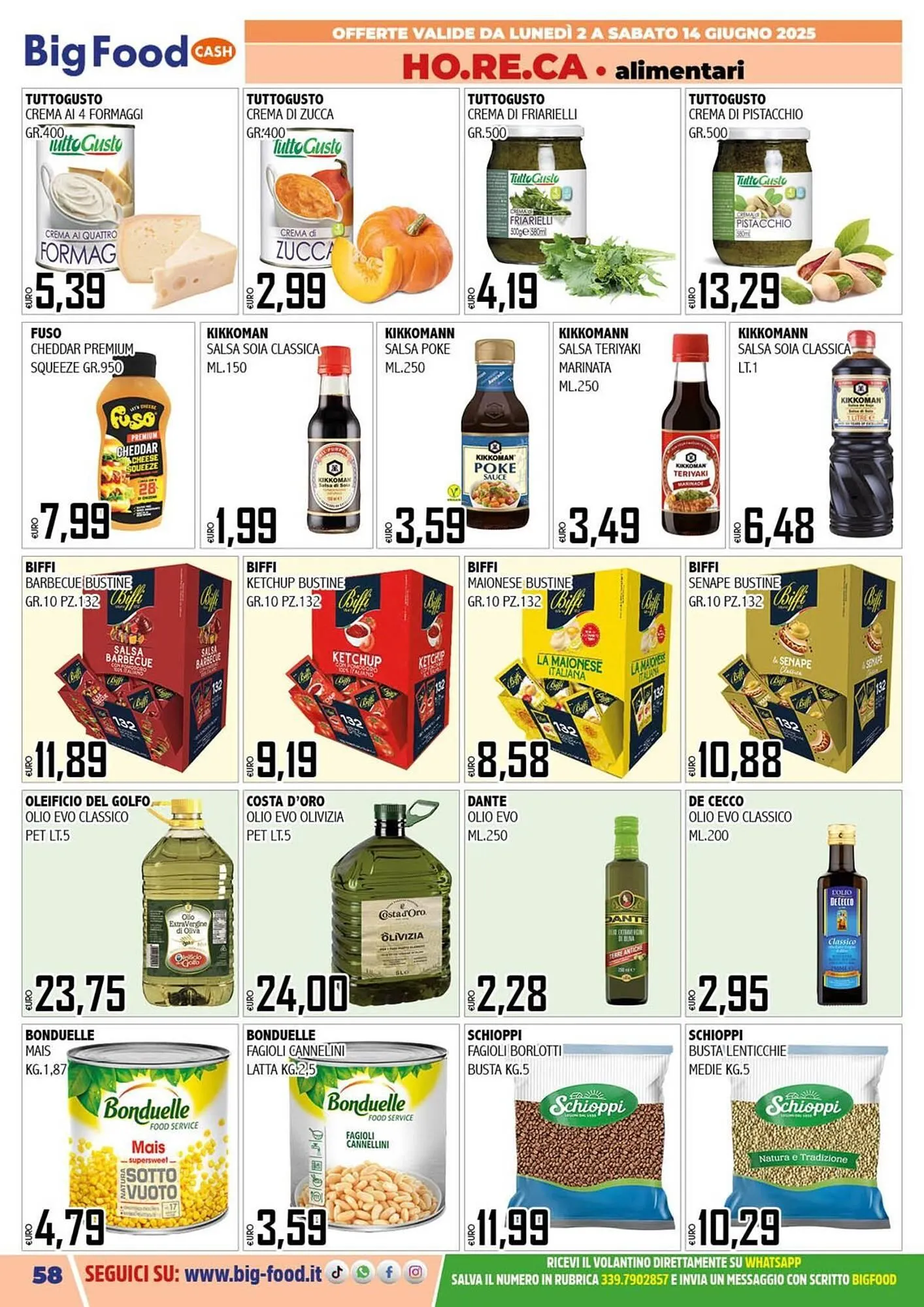 Volantino Big Food da 2 giugno a 14 giugno di 2025 - Pagina del volantino 58