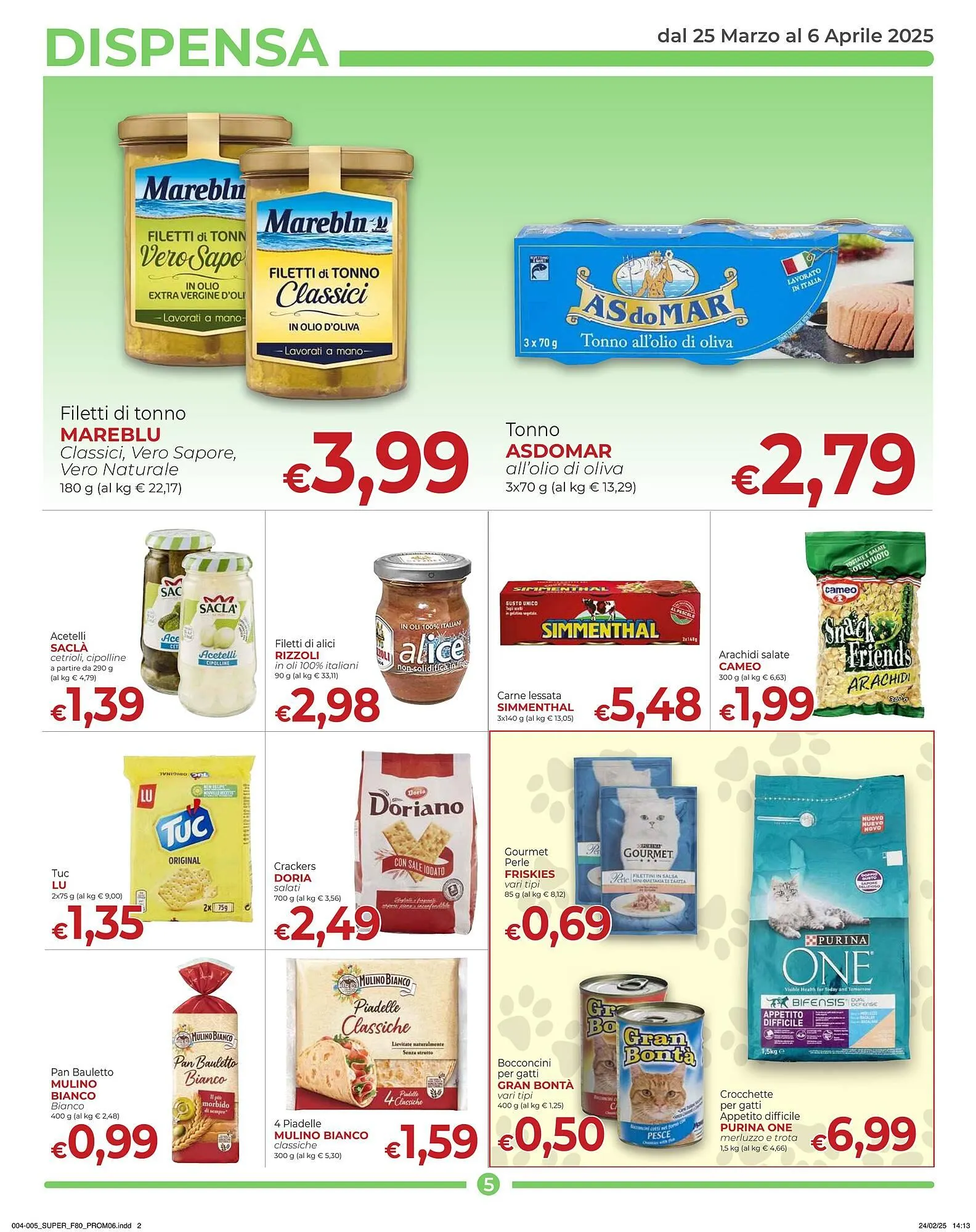 Volantino Supermercati Nonna Isa da 25 marzo a 6 aprile di 2025 - Pagina del volantino 5