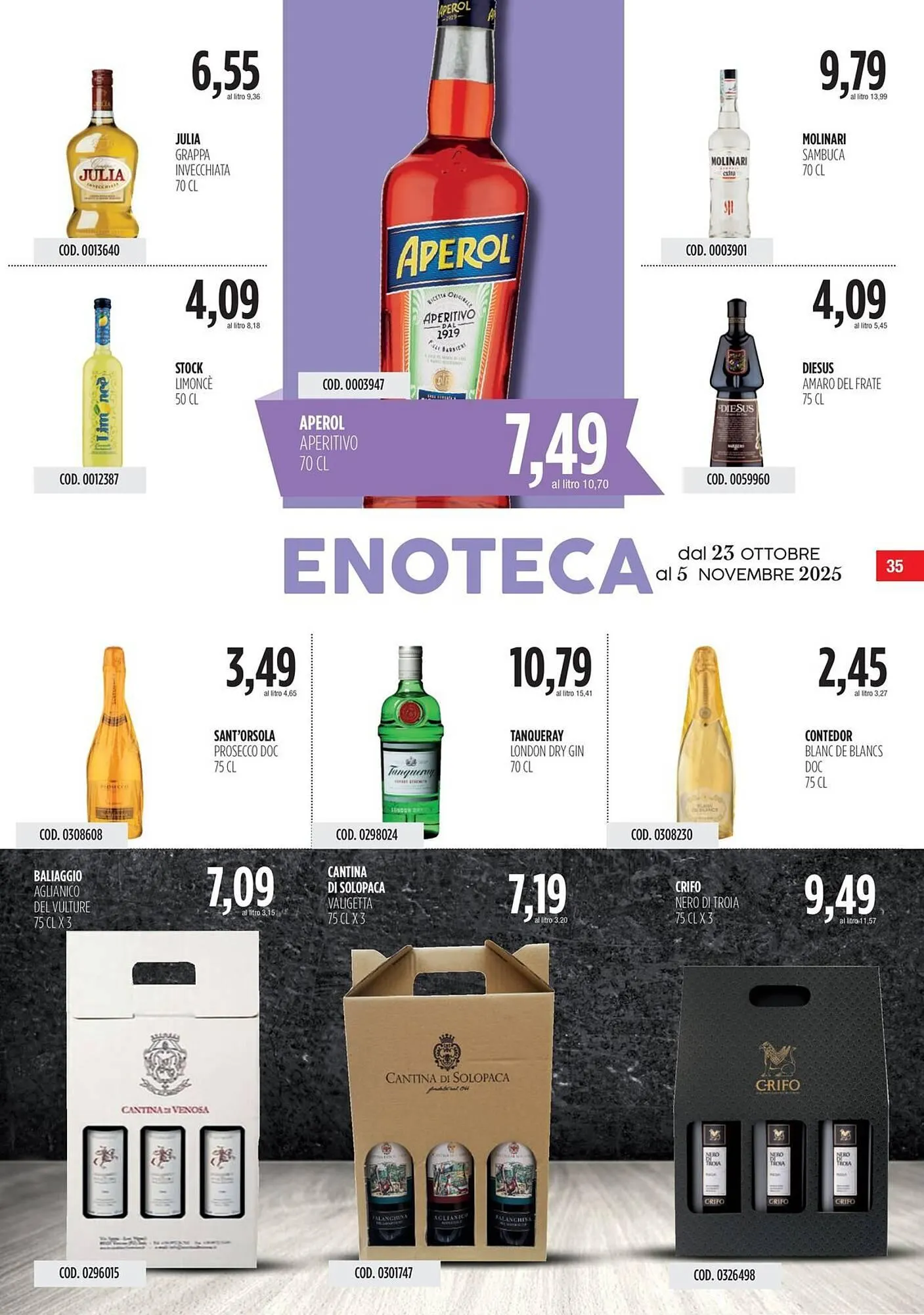 Volantino Carico Cash & Carry da 23 ottobre a 5 novembre di 2025 - Pagina del volantino 35