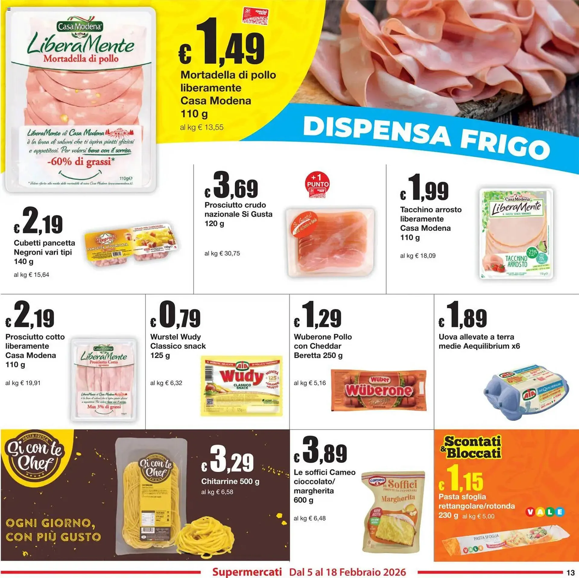 Volantino Sì con te da 2 febbraio a 28 febbraio di 2026 - Pagina del volantino 13