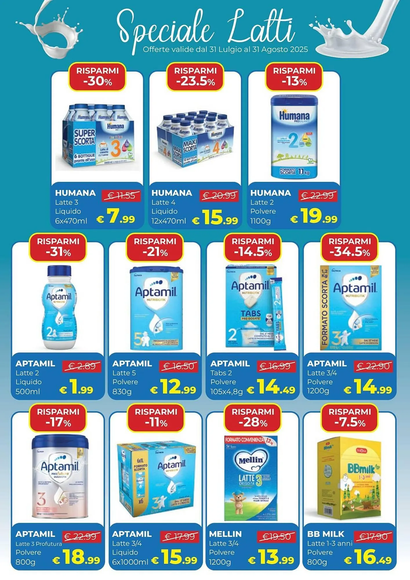 Volantino Ideal Bimbo da 31 luglio a 31 agosto di 2025 - Pagina del volantino 10