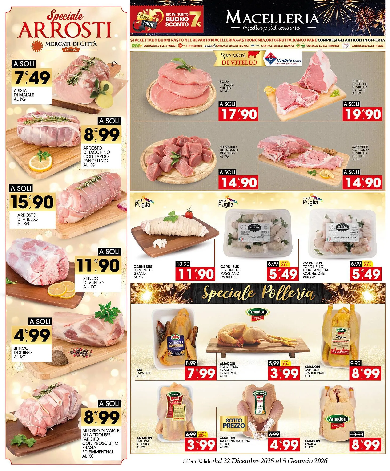 Volantino Mercati di Città La Prima da 22 dicembre a 5 gennaio di 2026 - Pagina del volantino 8