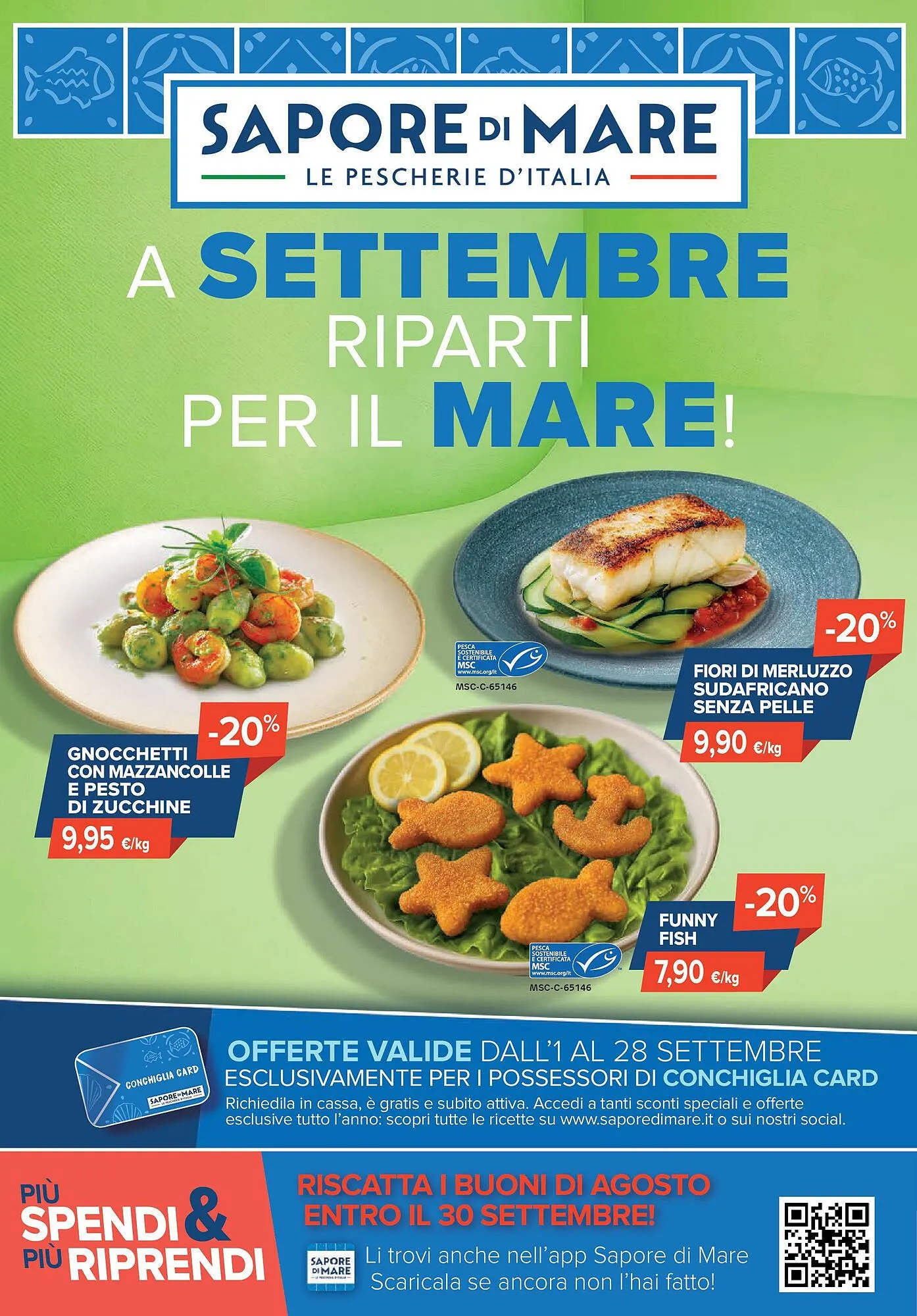 Volantino Sapore di Mare da 31 agosto a 28 settembre di 2025 - Pagina del volantino 1