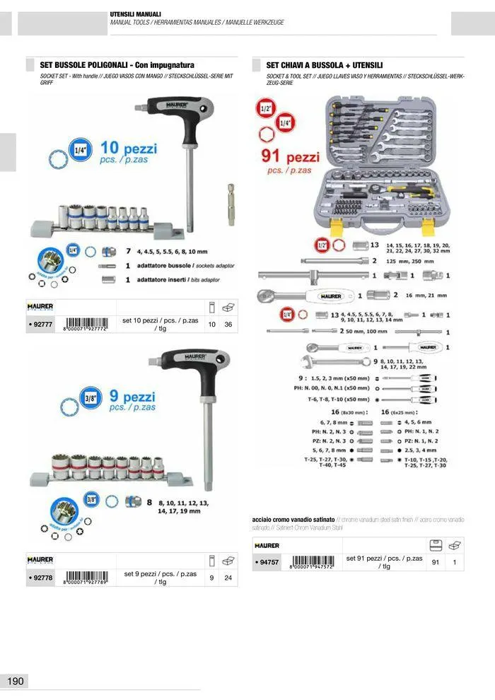 Catalogo Generale da 10 gennaio a 13 maggio di 2025 - Pagina del volantino 191