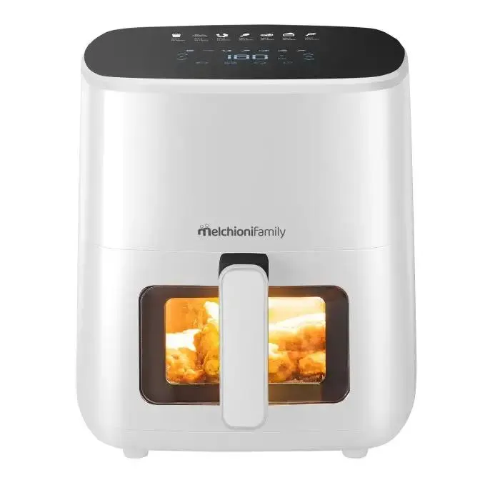 Melchioni family marianna new white friggitrice ad aria, capacità 5 l, max potenza 1500 w, bianco / plastica