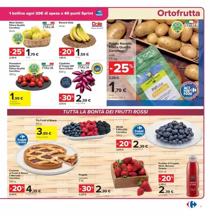 Sconti 30%40%50% da 25 marzo a 7 aprile di 2025 - Pagina del volantino 5