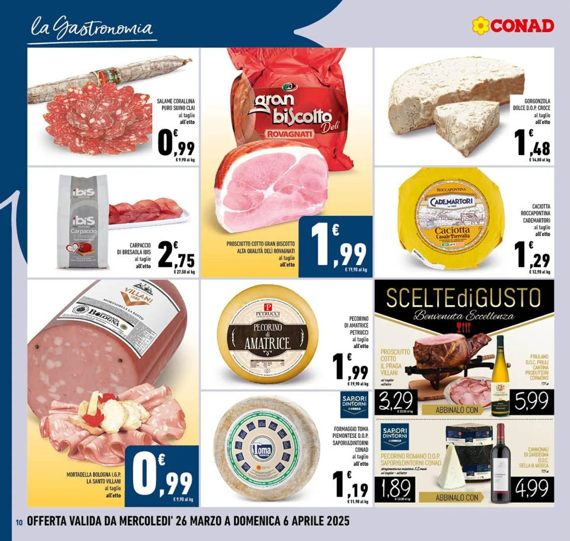 Volantino Conad da 26 marzo a 6 aprile di 2025 - Pagina del volantino 10