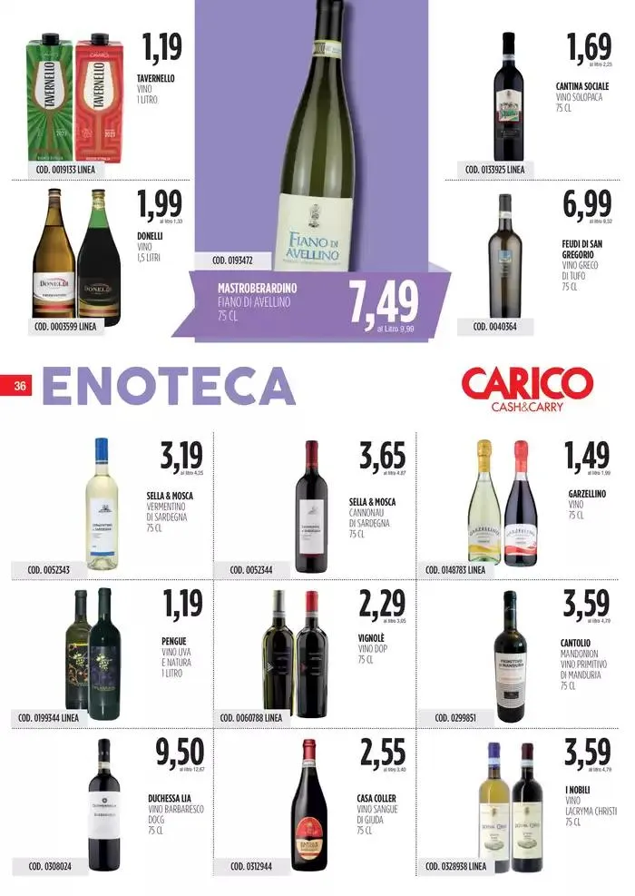 Offerte Carico Cash & Carry da 3 aprile a 21 aprile di 2025 - Pagina del volantino 36