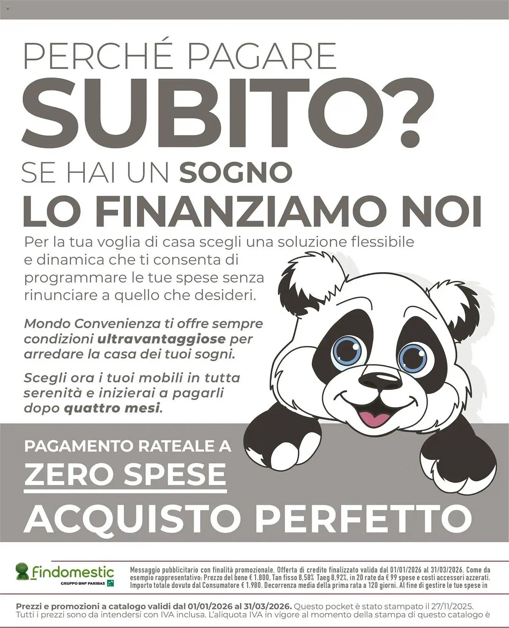 Volantino Mondo Convenienza da 4 gennaio a 31 gennaio di 2026 - Pagina del volantino 40