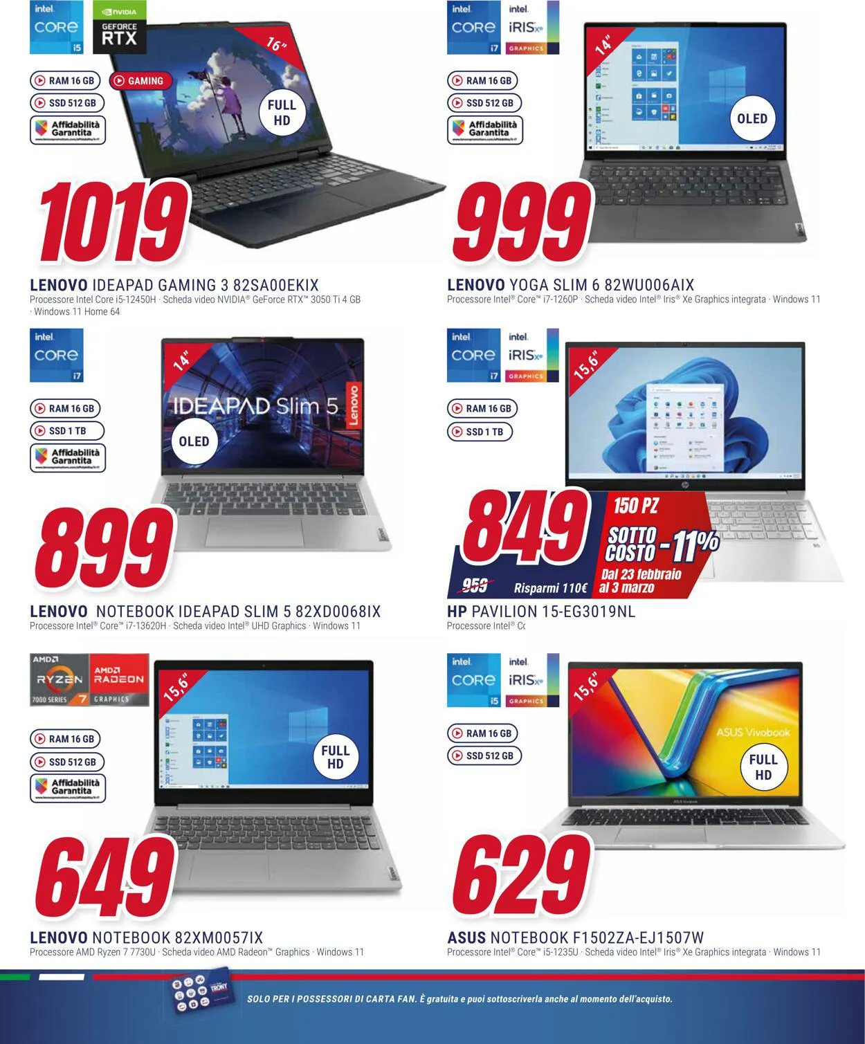 Trony - Roma Volantino attuale da 23 febbraio a 7 marzo di 2024 - Pagina del volantino 8