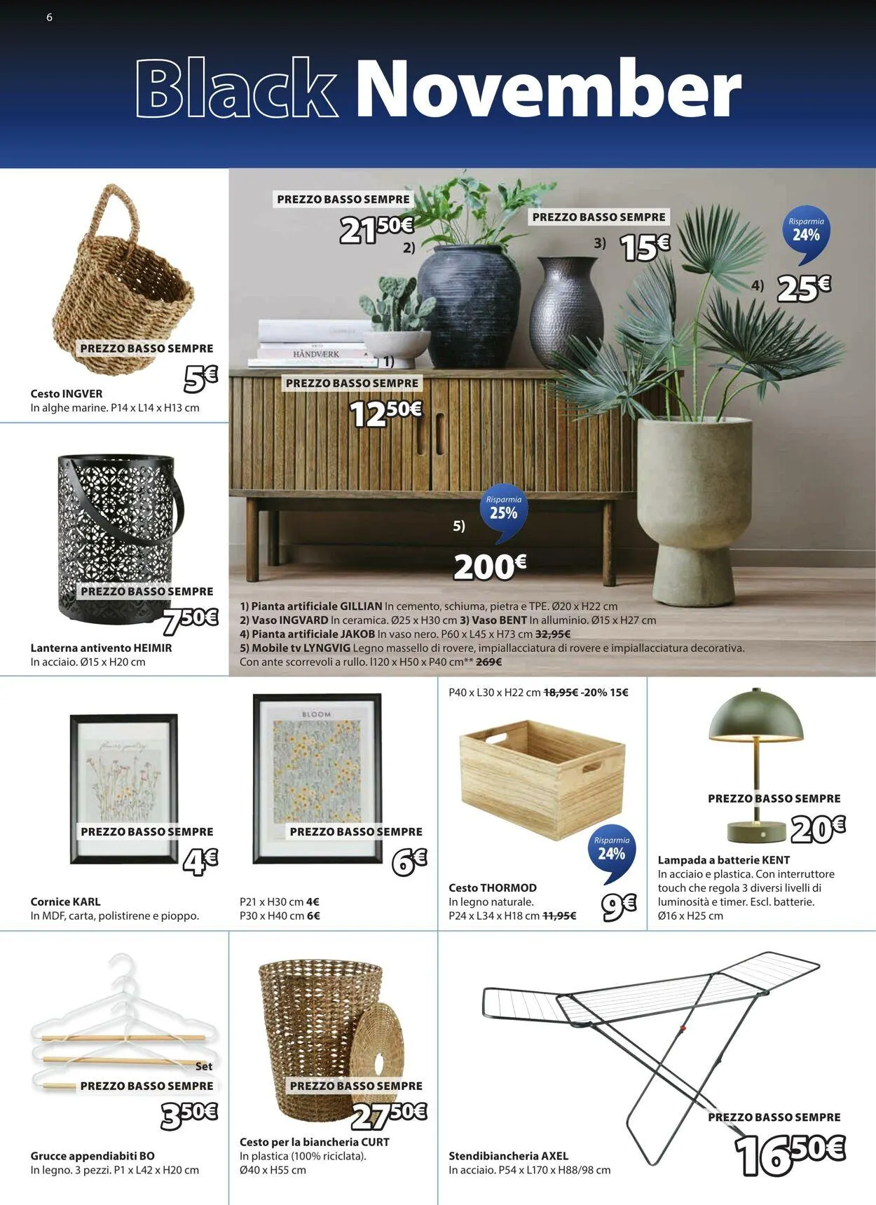 Jysk Volantino attuale da 1 novembre a 15 novembre di 2025 - Pagina del volantino 7