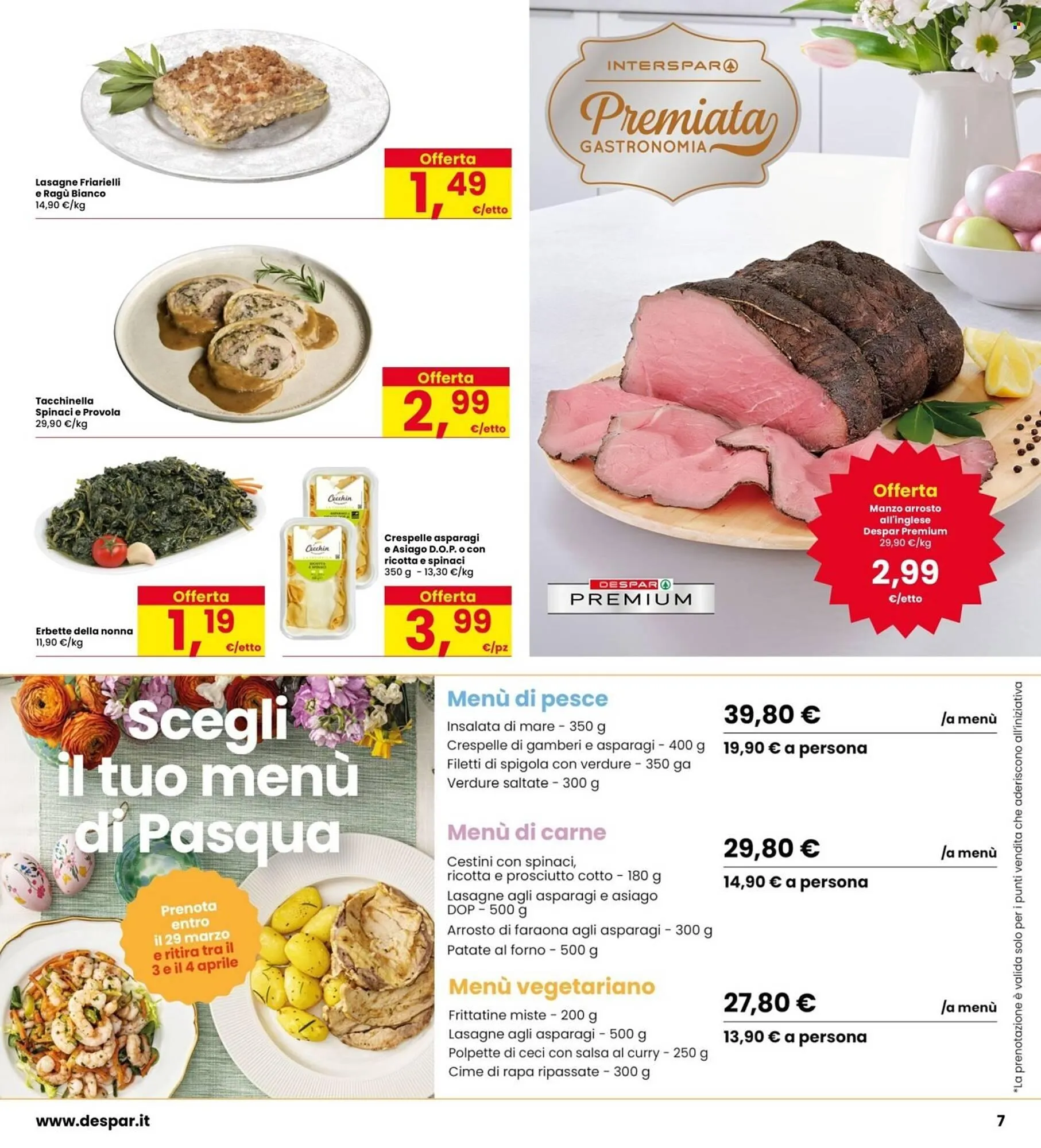 Volantino Interspar da 24 marzo a 6 aprile di 2026 - Pagina del volantino 7