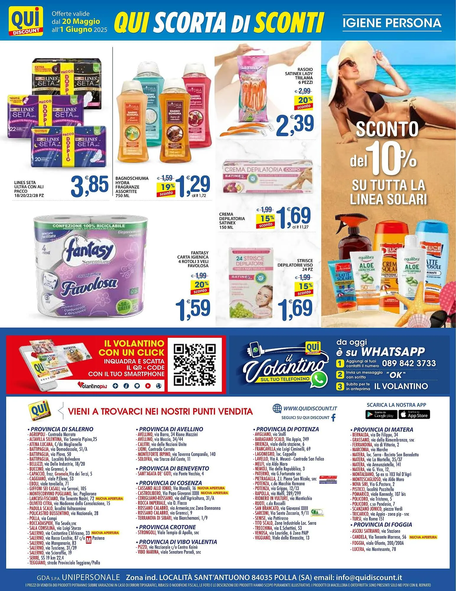 Volantino Qui Discount da 20 maggio a 1 giugno di 2025 - Pagina del volantino 8