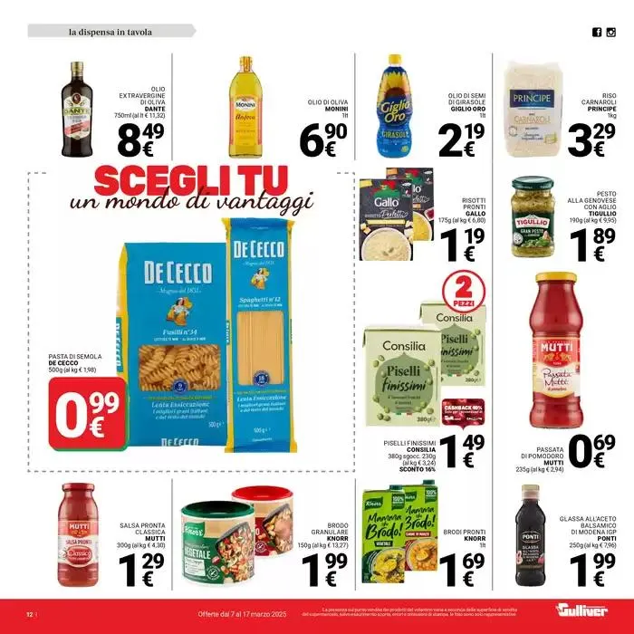 Scegli tu un mondo di vantaggi da 7 marzo a 17 marzo di 2025 - Pagina del volantino 12