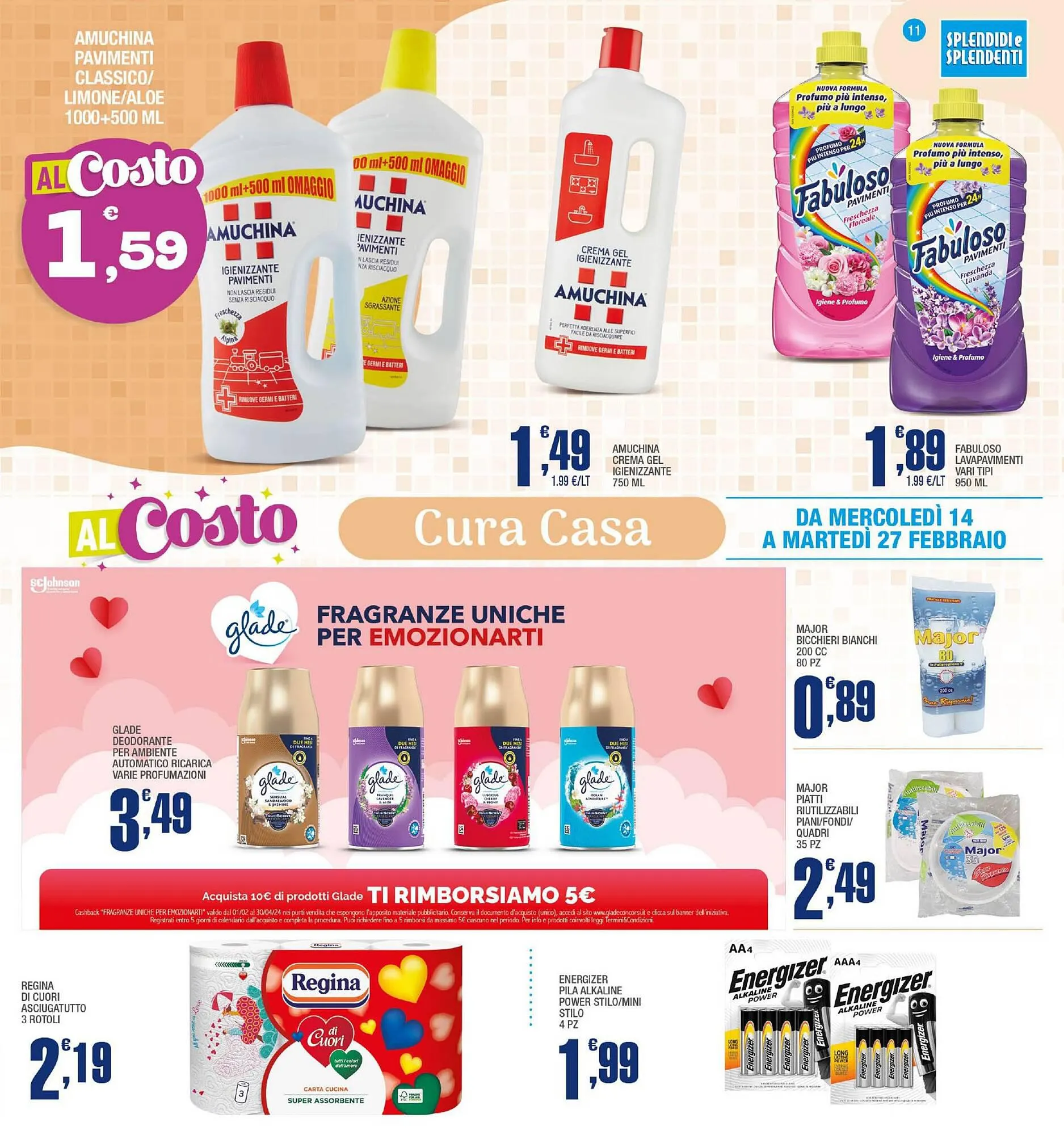 Volantino Splendidi e Splendenti da 14 febbraio a 27 febbraio di 2024 - Pagina del volantino 11