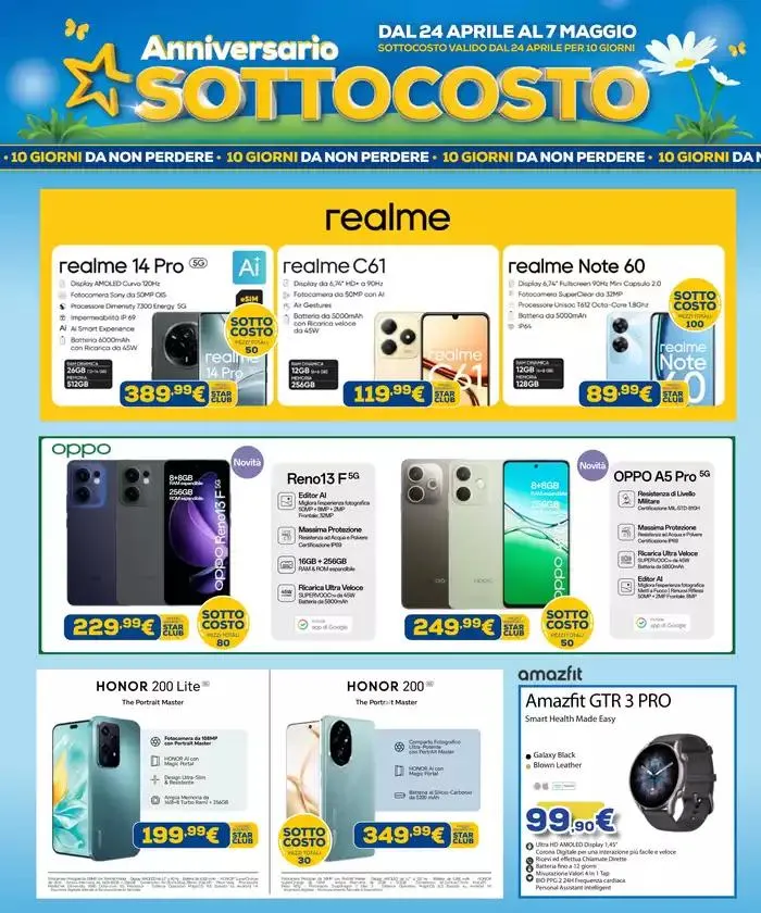 Anniversario Sottocosto da 24 aprile a 7 maggio di 2025 - Pagina del volantino 4