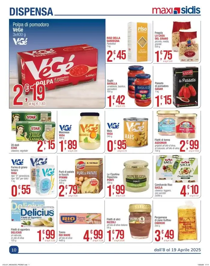 Buona pasqua da 8 aprile a 19 aprile di 2025 - Pagina del volantino 10