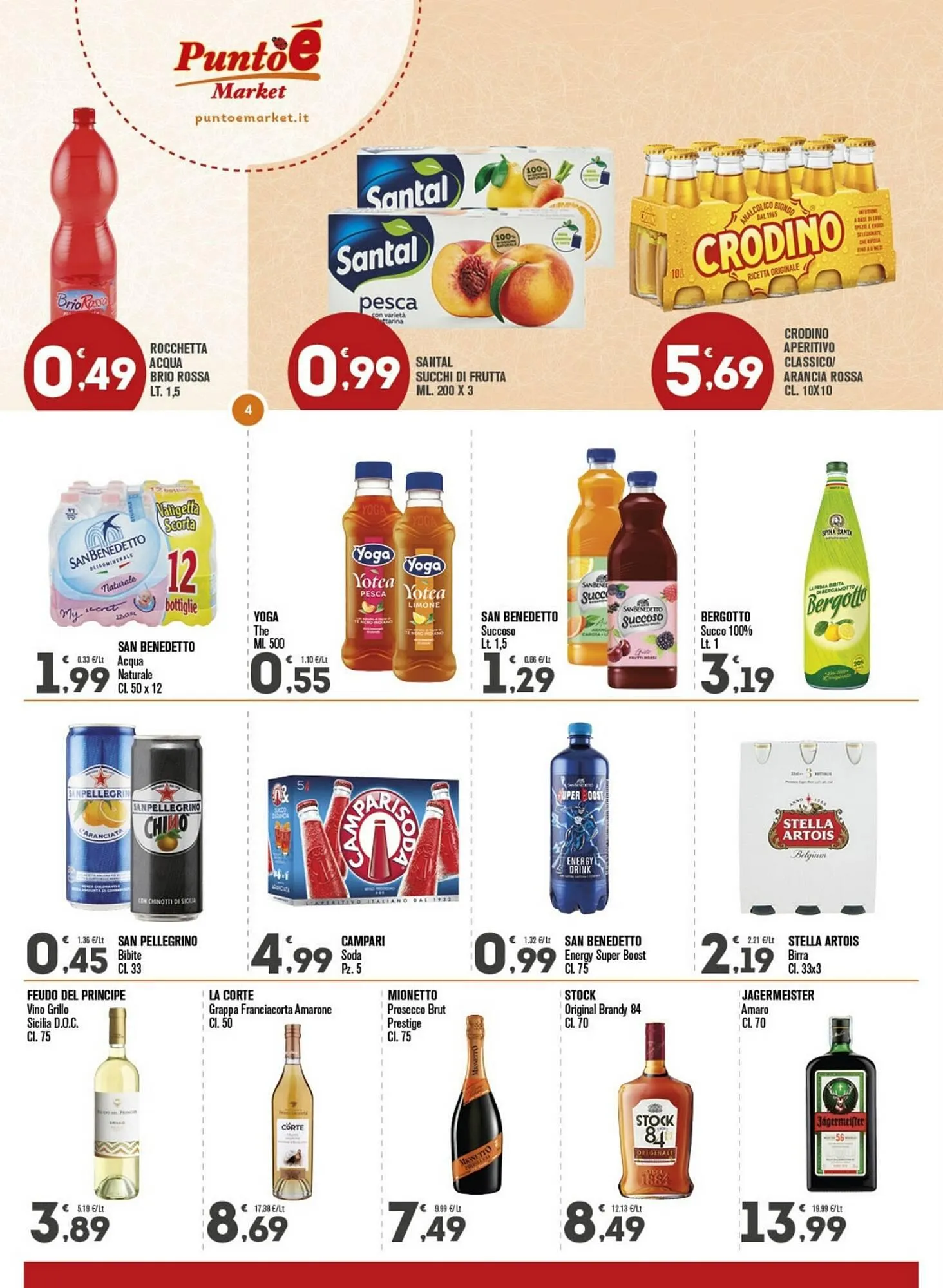 Volantino Punto é market da 16 febbraio a 1 marzo di 2026 - Pagina del volantino 4