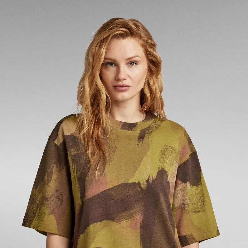 Boxy U Tee Allover Dress