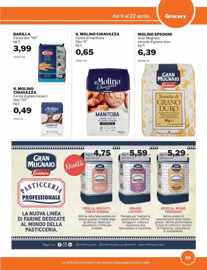 Promozioni da 9 aprile a 22 aprile di 2025 - Pagina del volantino 39