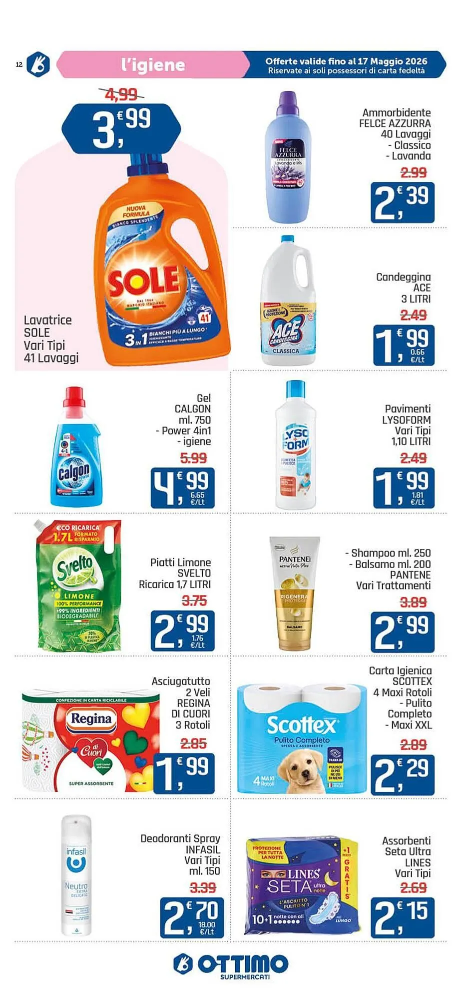 Volantino Ottimo Market da 6 maggio a 17 maggio di 2026 - Pagina del volantino 12