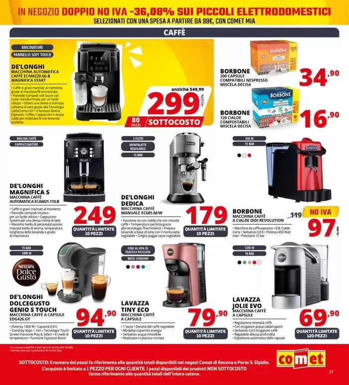 Sottocosto da Comet! da 8 maggio a 21 maggio di 2025 - Pagina del volantino 21