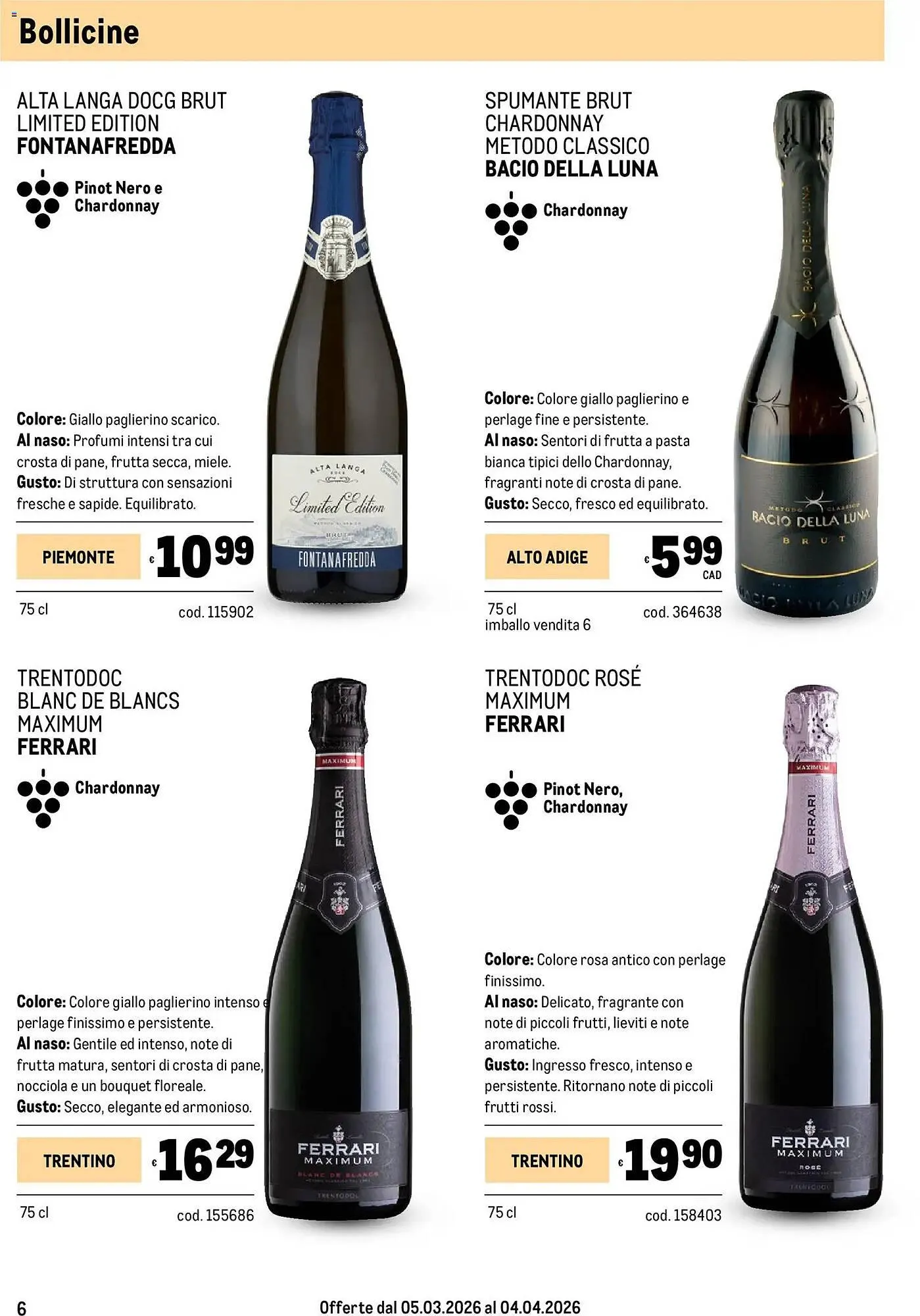 Volantino Metro da 5 marzo a 4 aprile di 2026 - Pagina del volantino 6