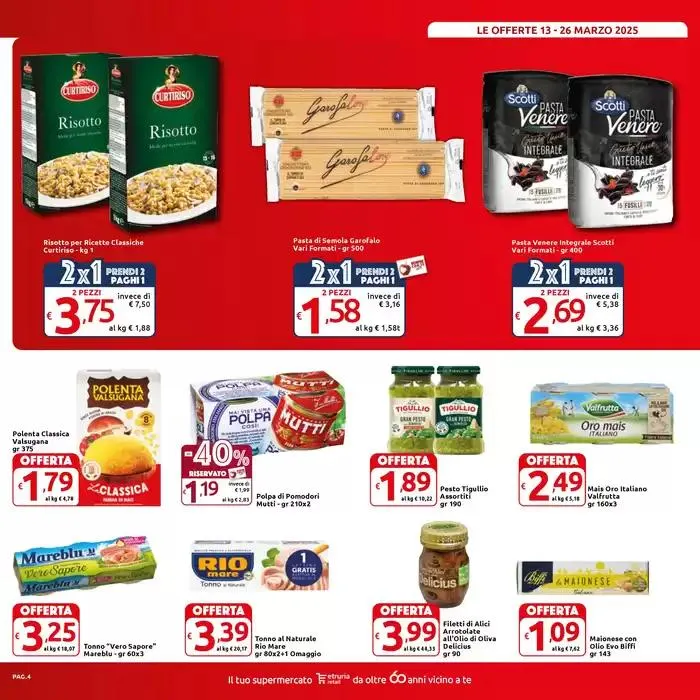 Prendi 2 paghi 1 da 13 marzo a 26 marzo di 2025 - Pagina del volantino 4