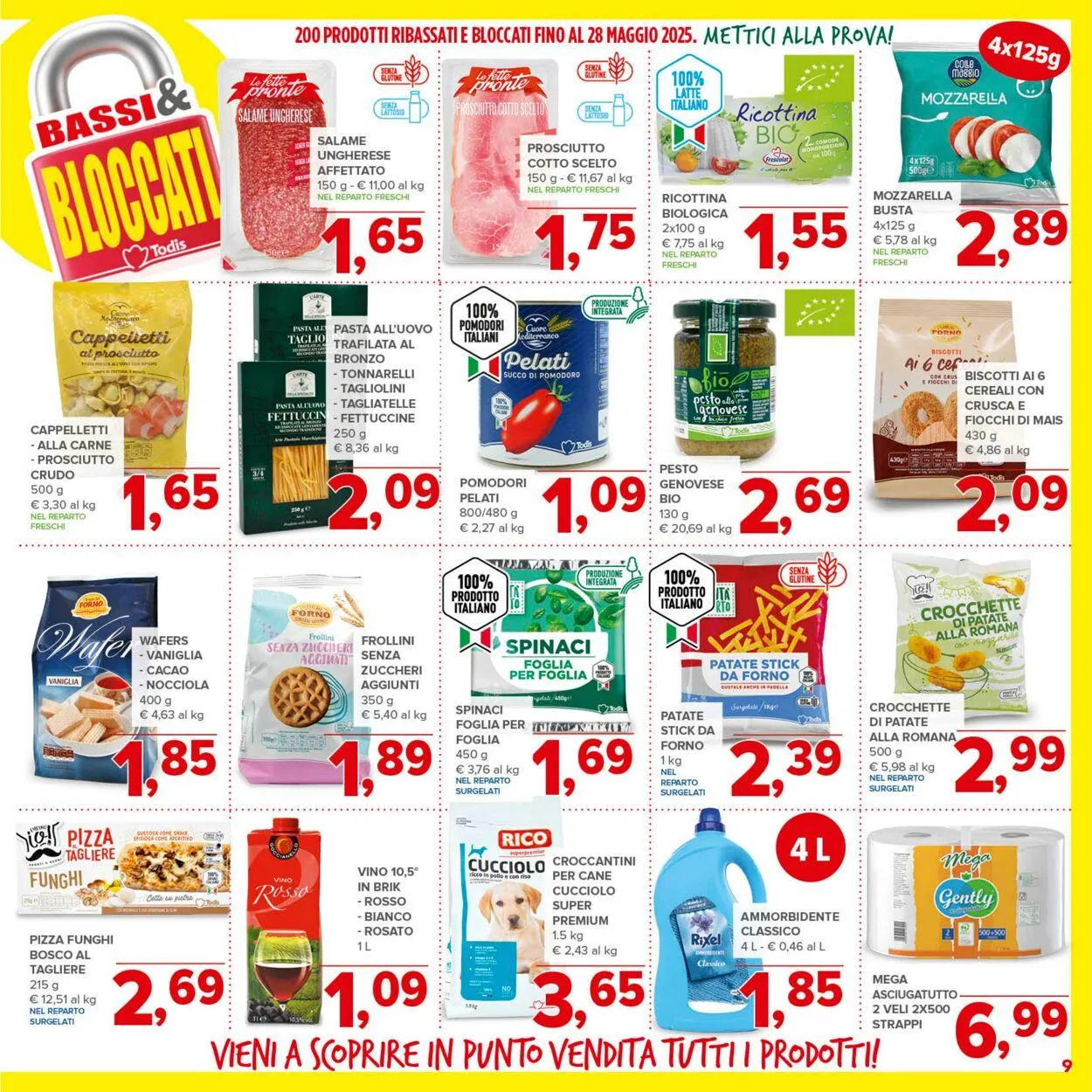 Todis Volantino attuale da 28 maggio a 11 giugno di 2025 - Pagina del volantino 9