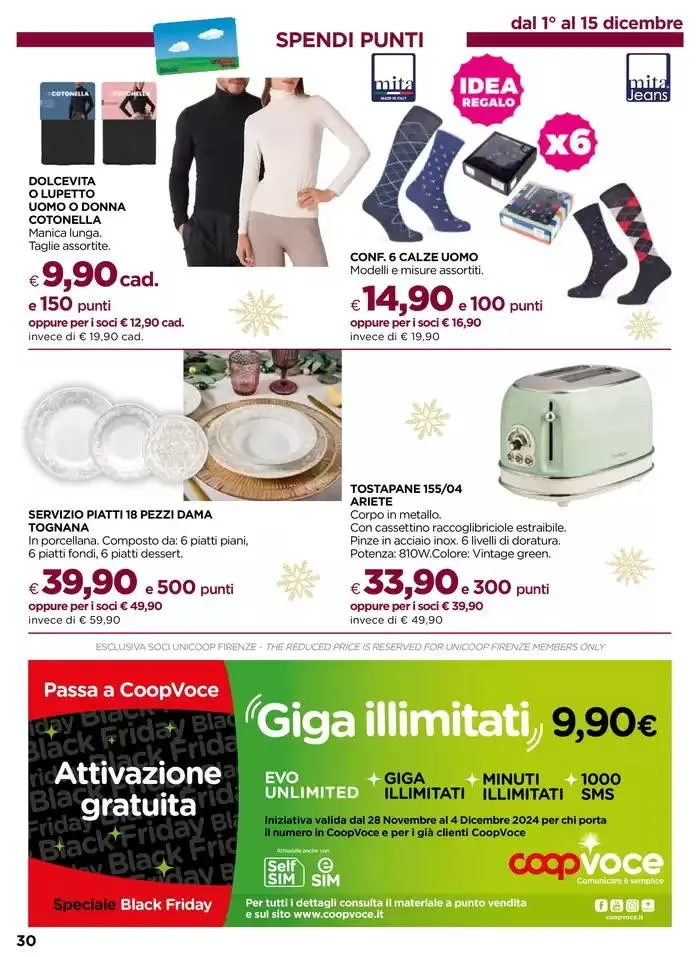 Dal 28 novembre all’11 dicembre 2024 da 27 novembre a 10 dicembre di 2024 - Pagina del volantino 30