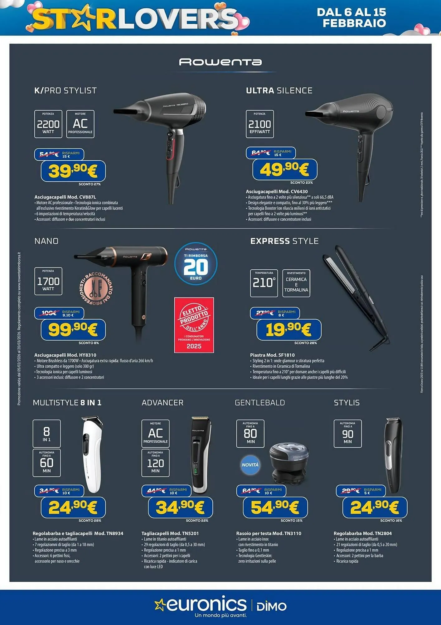 Volantino Euronics da 6 febbraio a 15 febbraio di 2026 - Pagina del volantino 3