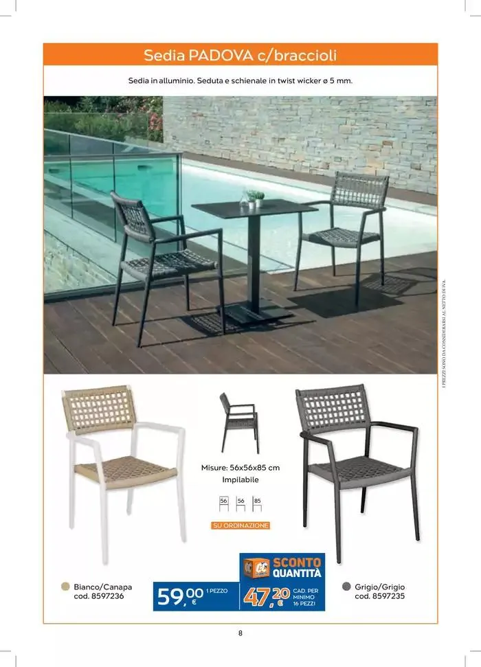 CATALOGO ARREDO da 17 marzo a 31 luglio di 2025 - Pagina del volantino 8