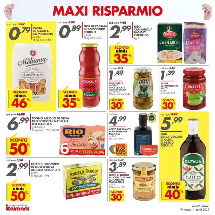 Maxi risparmio da 19 marzo a 1 aprile di 2025 - Pagina del volantino 2