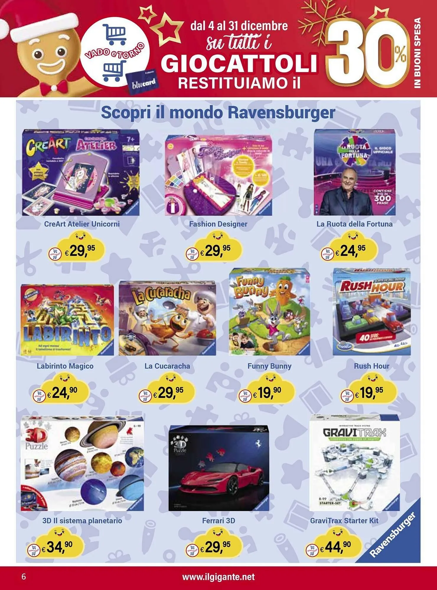 Volantino Il Gigante da 4 dicembre a 31 dicembre di 2025 - Pagina del volantino 6