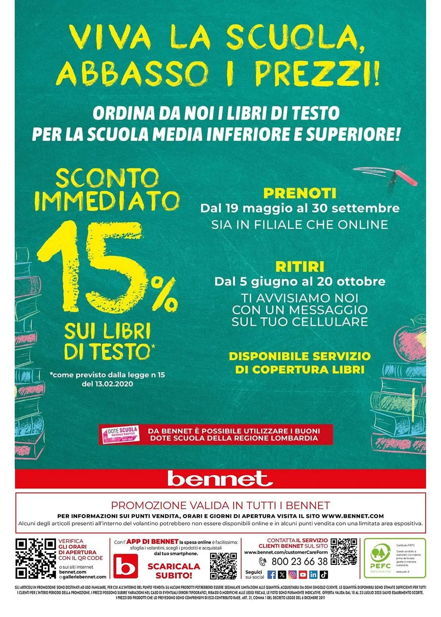 Volantino Bennet da 10 luglio a 23 luglio di 2025 - Pagina del volantino 24