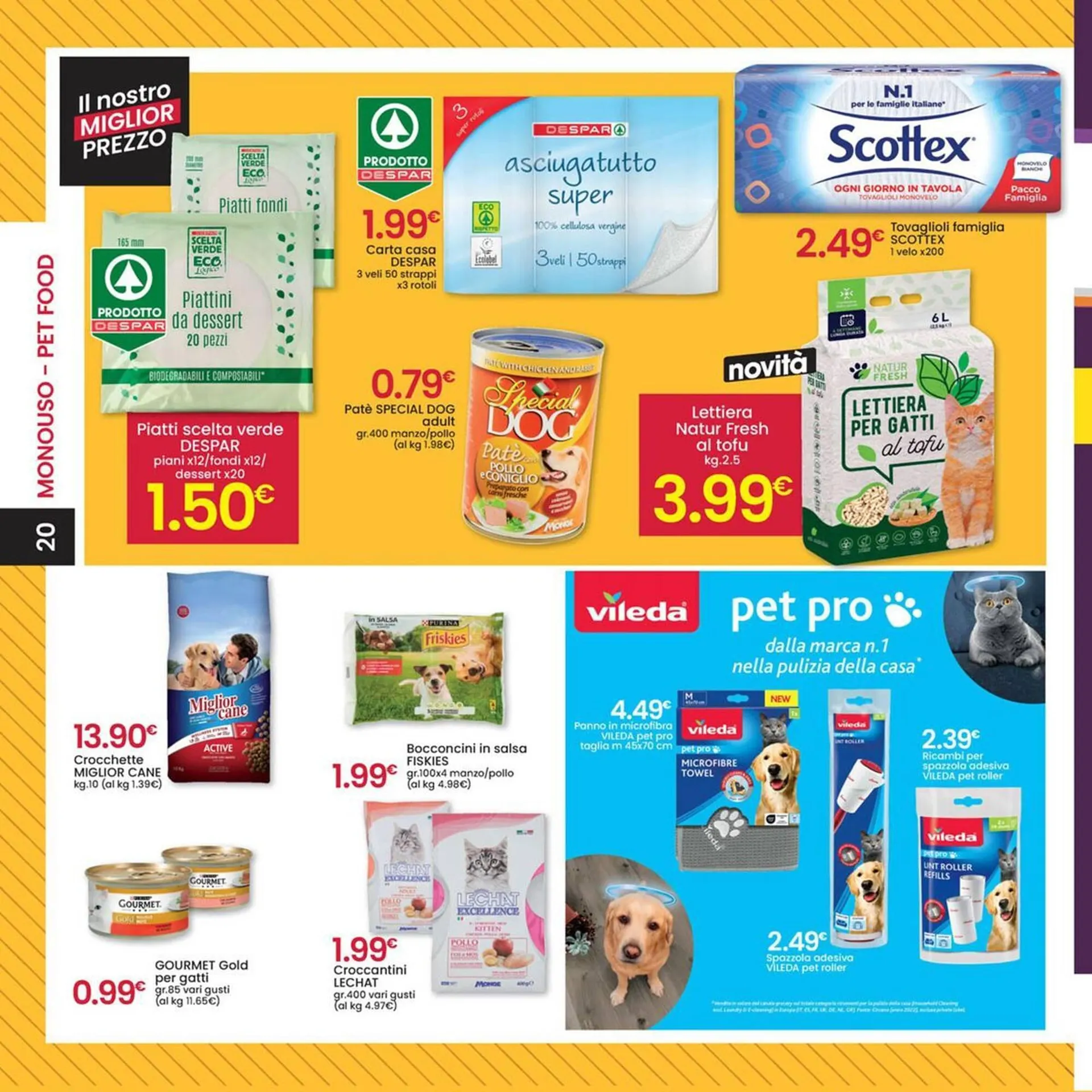 Volantino Despar da 2 aprile a 11 aprile di 2024 - Pagina del volantino 20