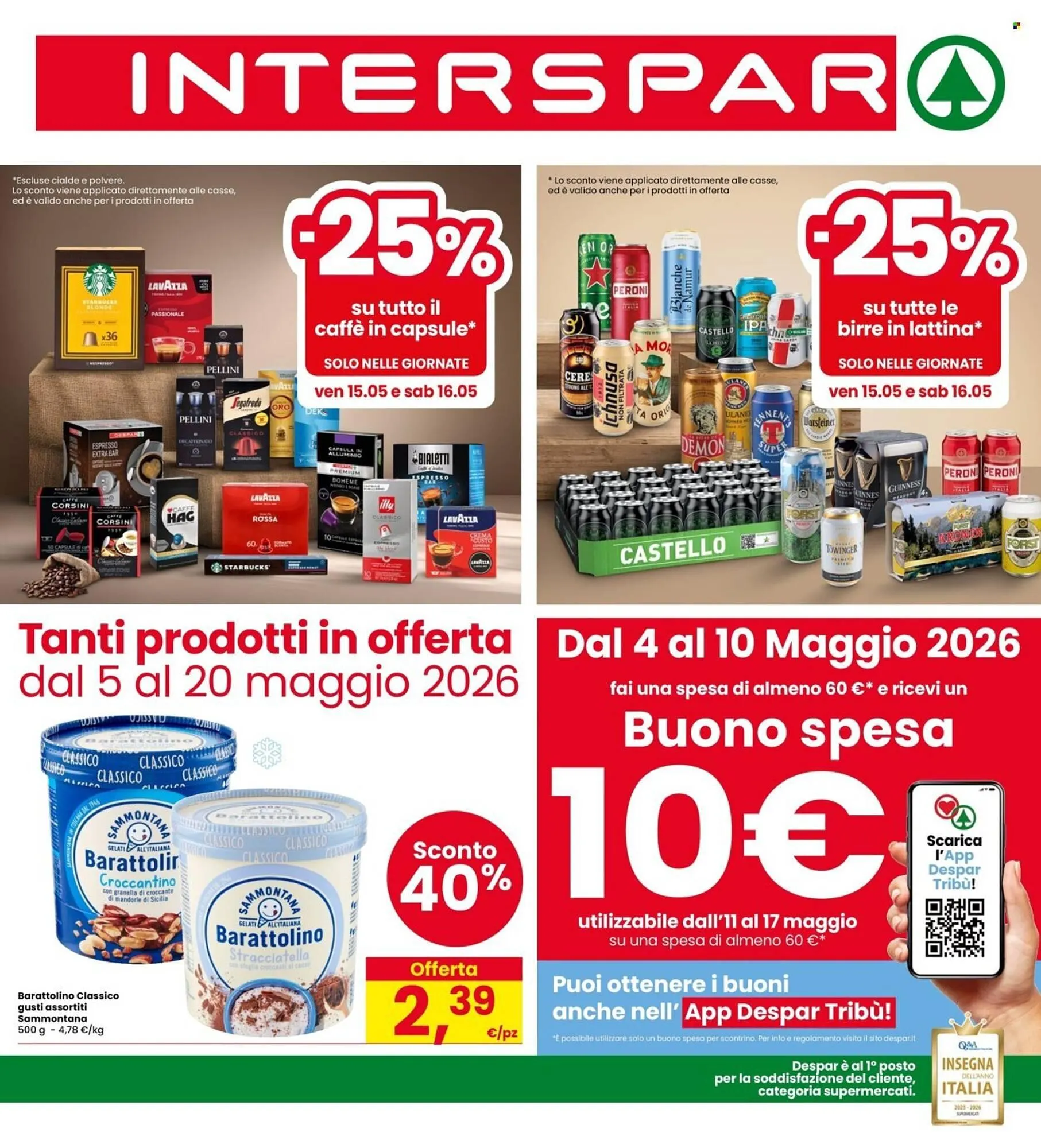 Volantino Interspar da 5 maggio a 20 maggio di 2026 - Pagina del volantino 1