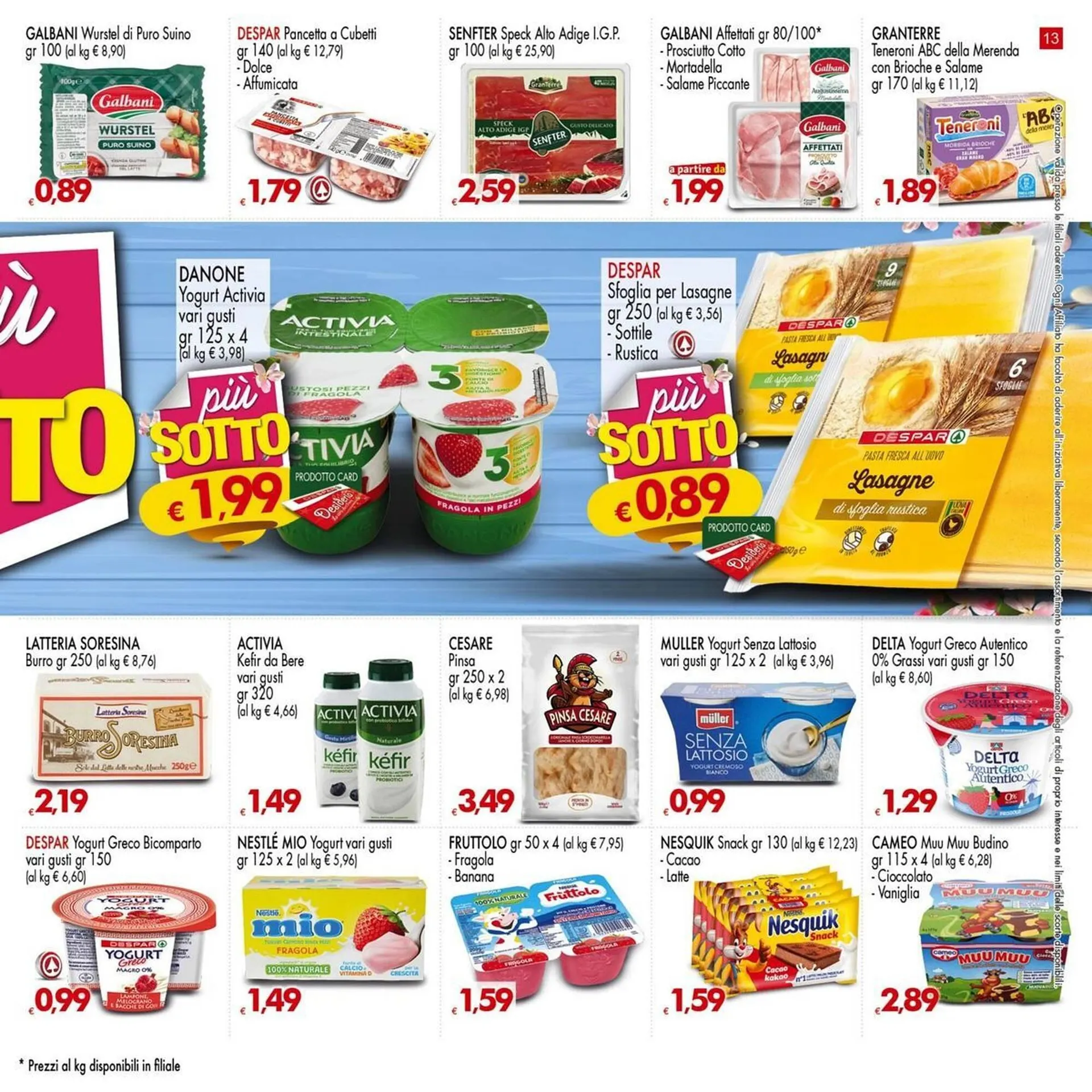 Volantino Interspar da 12 marzo a 25 marzo di 2026 - Pagina del volantino 13