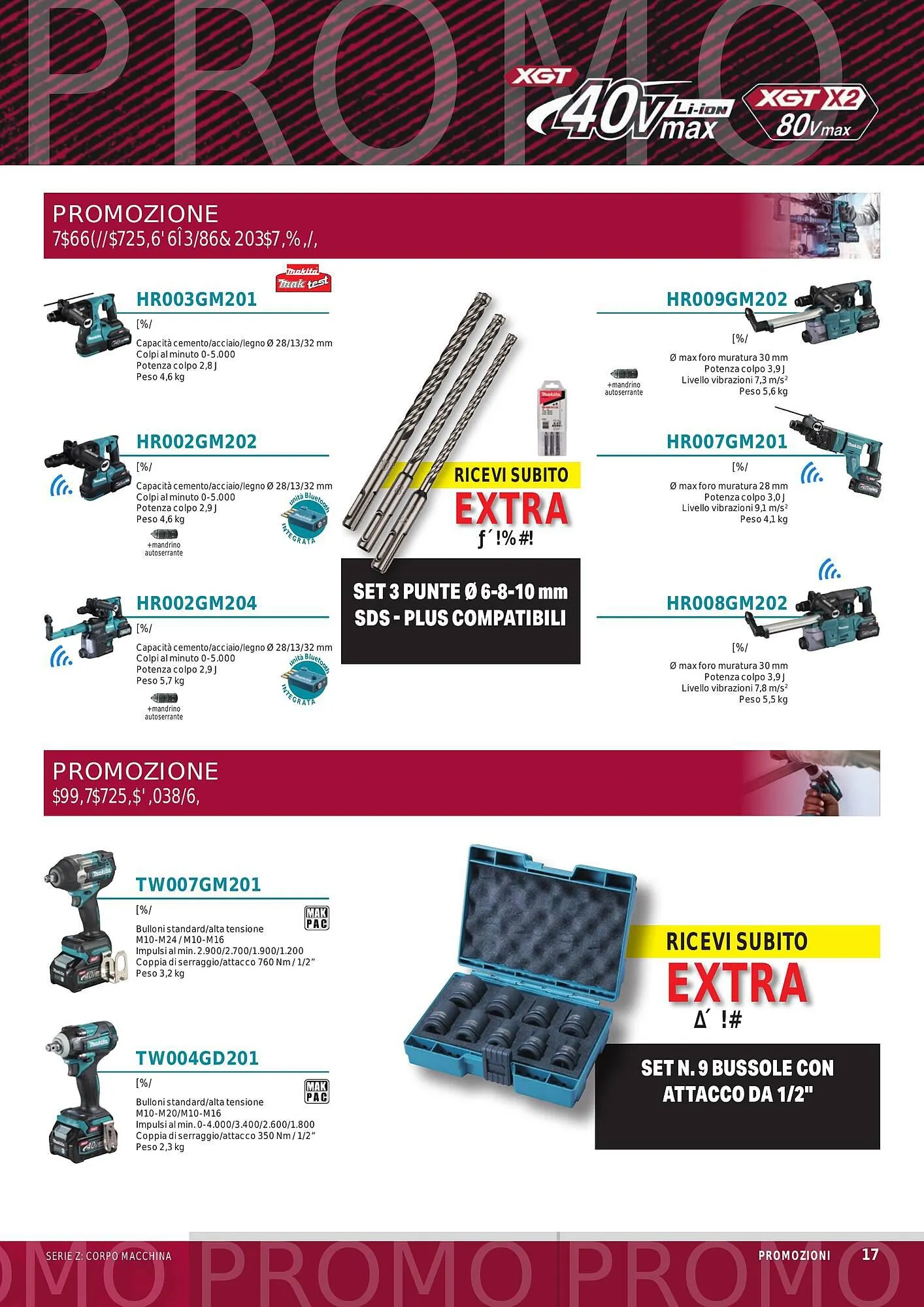 Volantino Makita da 1 ottobre a 31 marzo di 2024 - Pagina del volantino 19