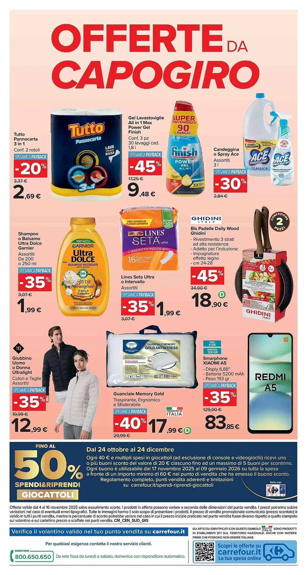 Volantino Carrefour Market da 4 novembre a 16 novembre di 2025 - Pagina del volantino 22