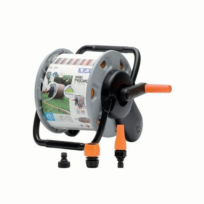 Avvolgitubo equipaggiato portatile GF Mini Concept Ready tubo da 15 m