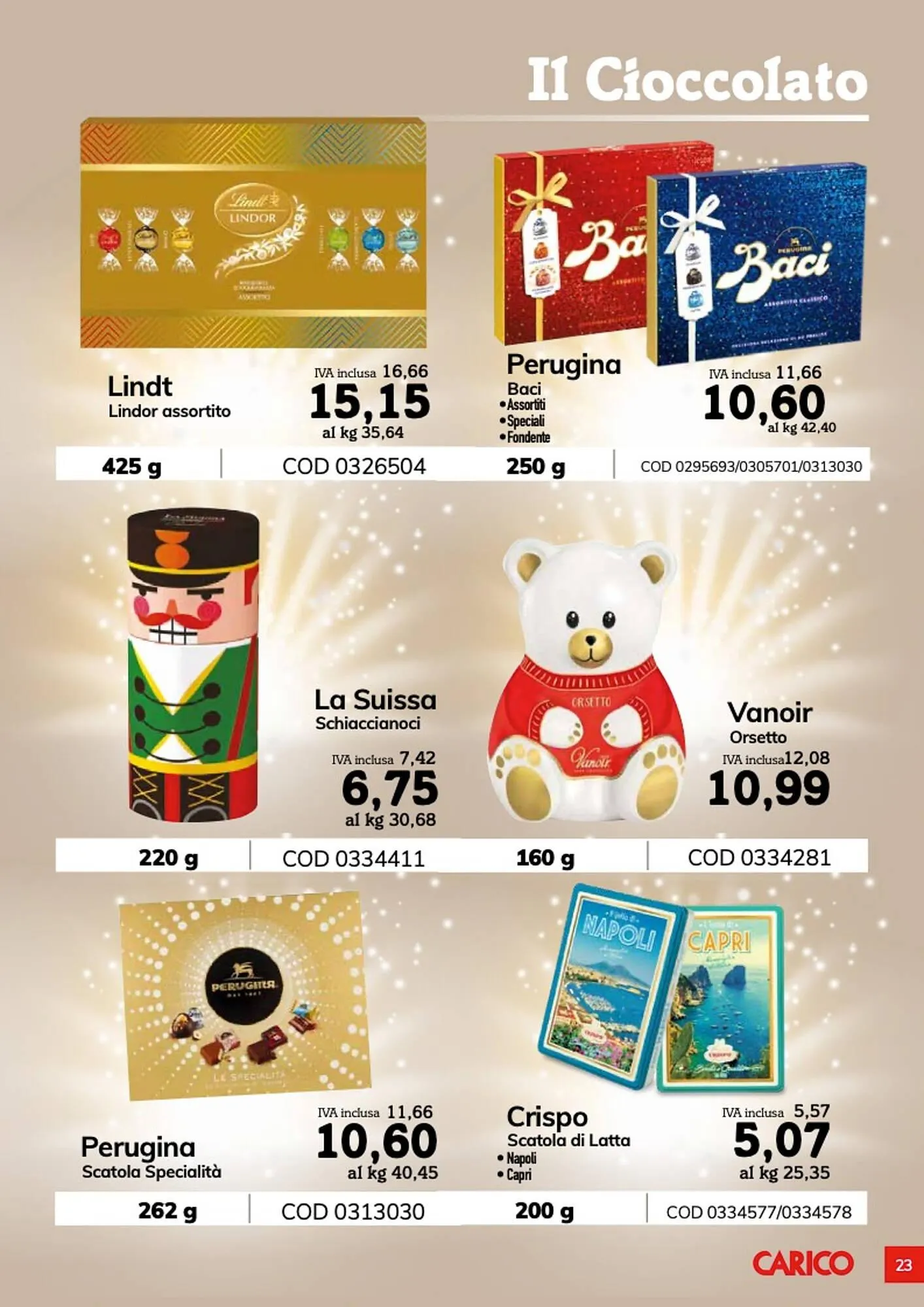 Volantino Carico Cash & Carry da 8 novembre a 21 dicembre di 2025 - Pagina del volantino 23