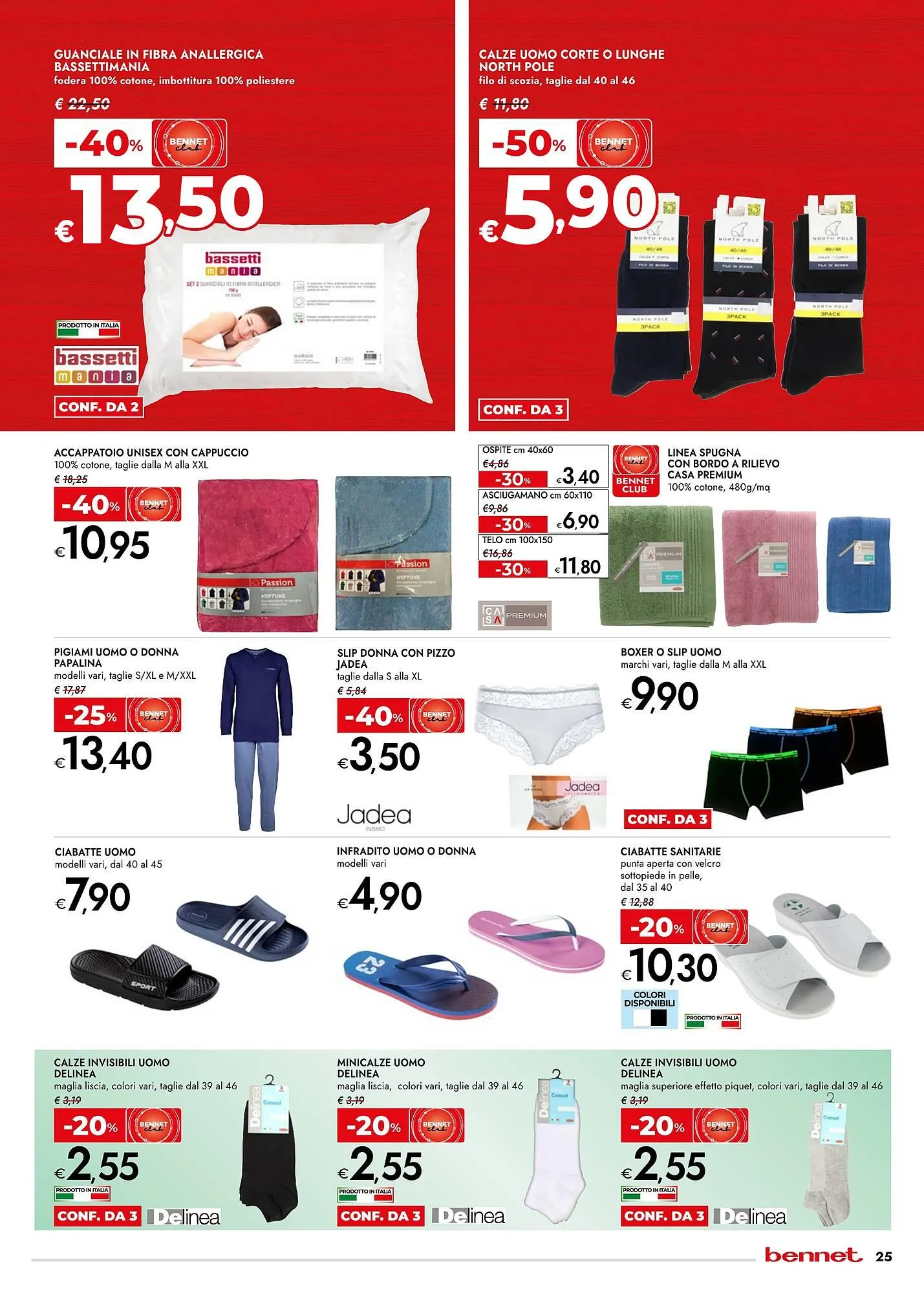 Volantino Bennet da 31 luglio a 13 agosto di 2025 - Pagina del volantino 25