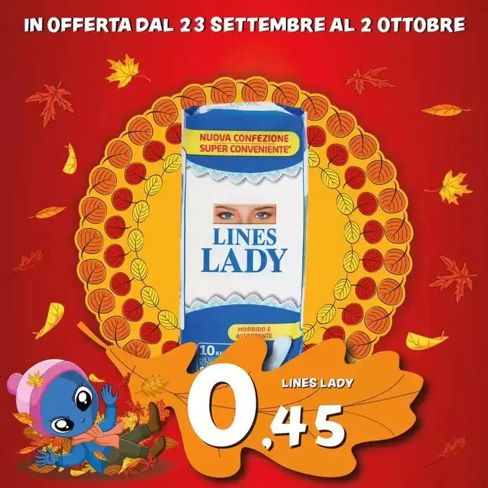 Offerta valida dal 23 settembre al 2 ottobre. da 25 settembre a 2 ottobre di 2024 - Pagina del volantino 19