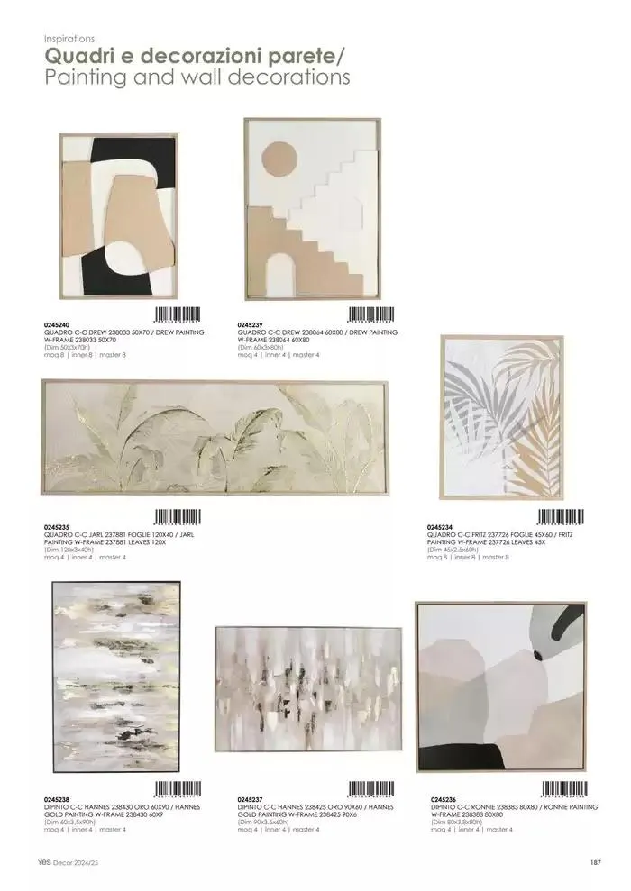 Home decor catalogue 2024/25 da 21 gennaio a 31 dicembre di 2025 - Pagina del volantino 189