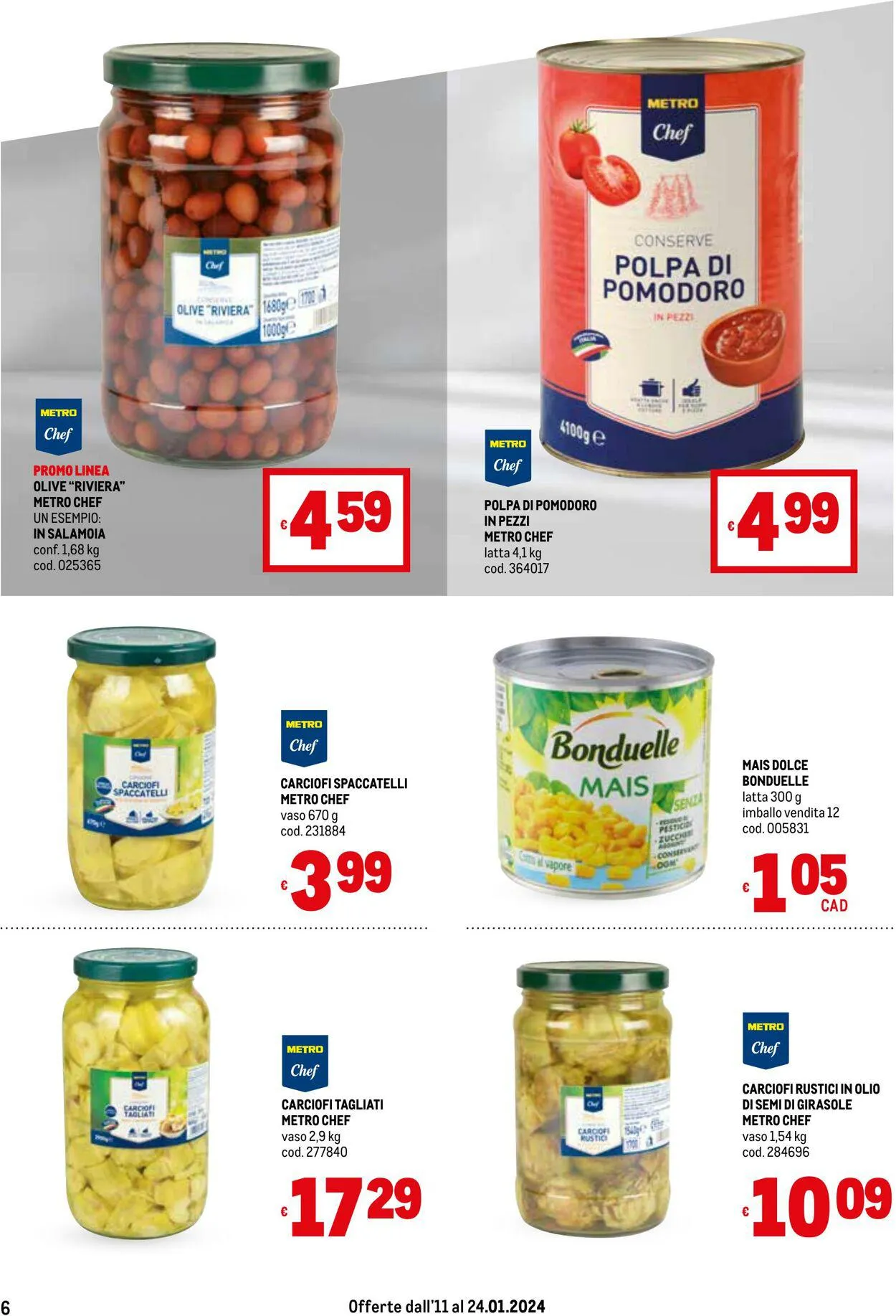 Metro Volantino attuale da 3 luglio a 17 luglio di 2024 - Pagina del volantino 6